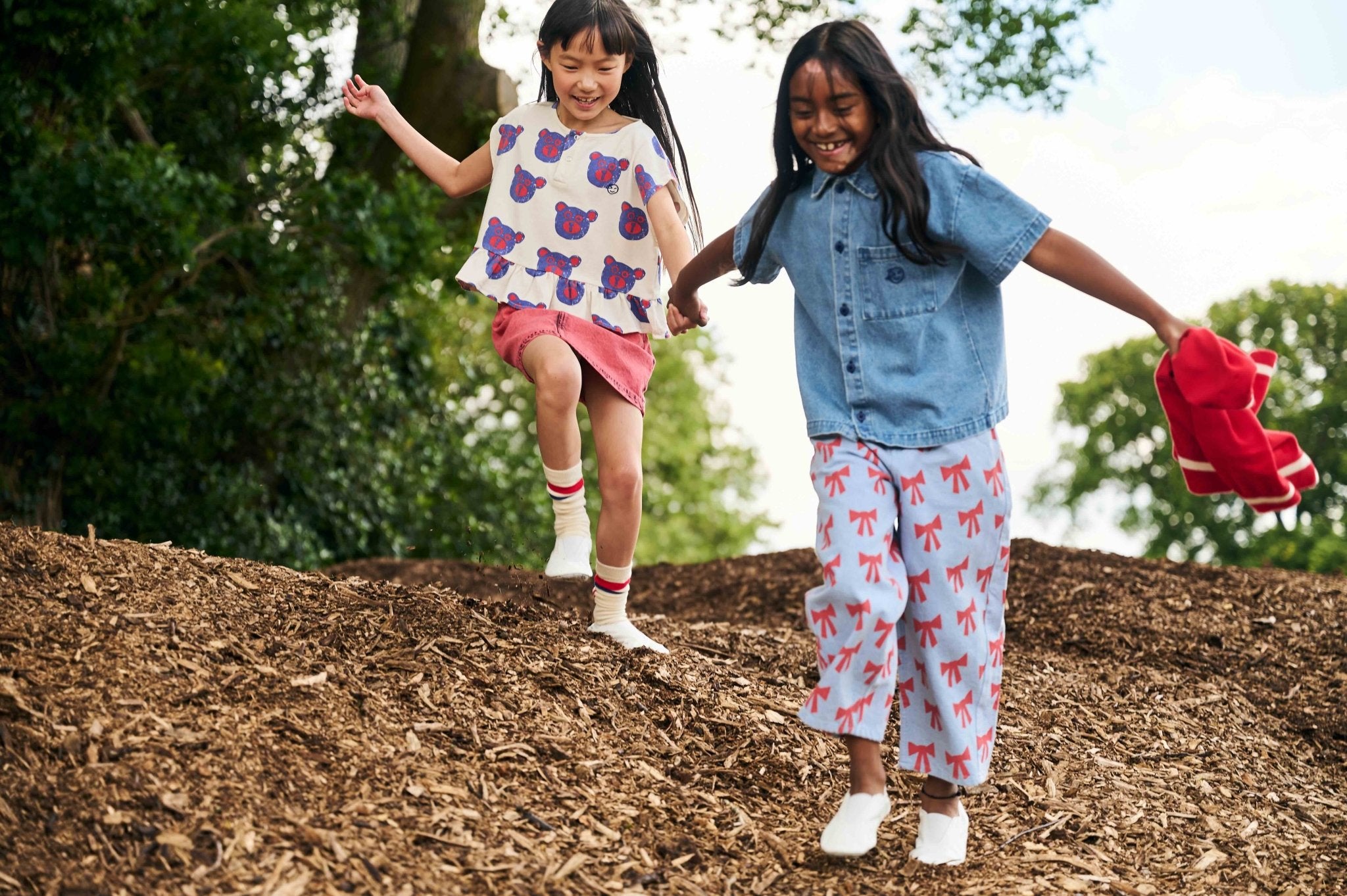 WYNKEN Square Pocket Jean - Setting Sun Bows Wynken