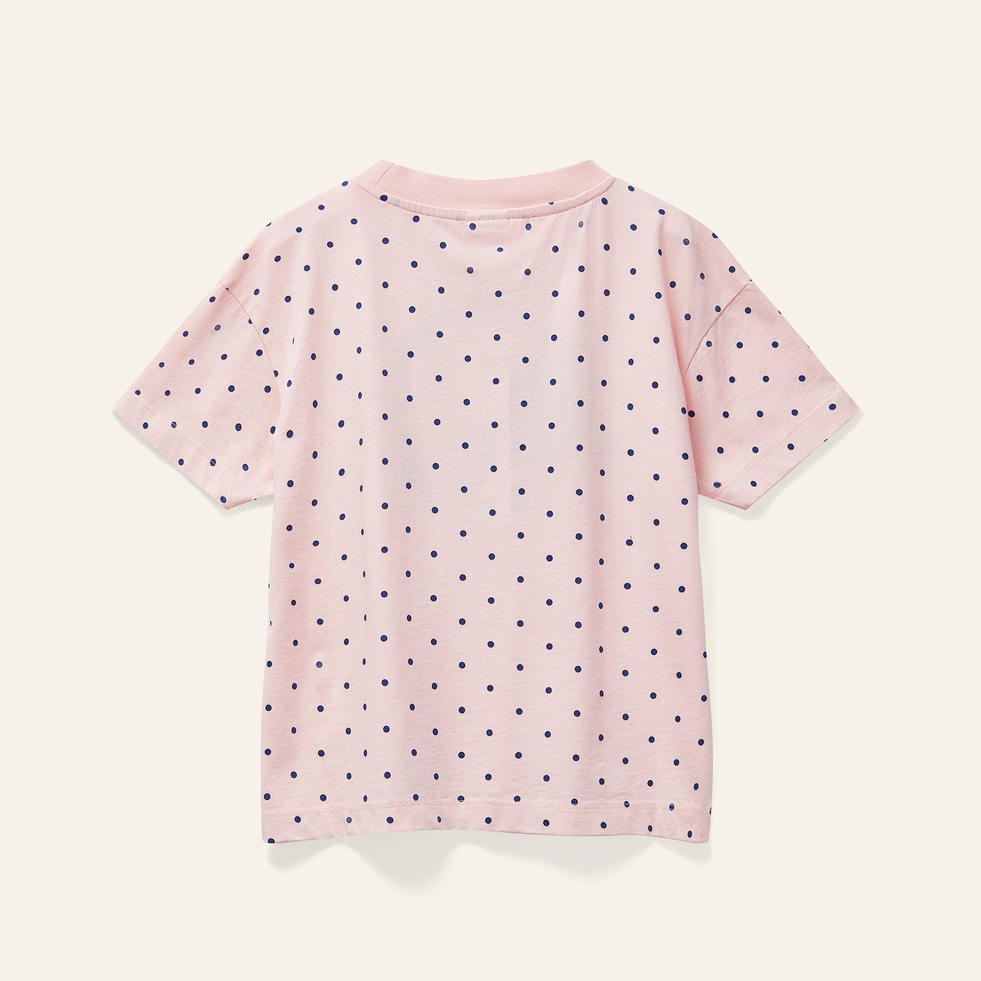Wynken Tee - Pale Pink Polka Wynken