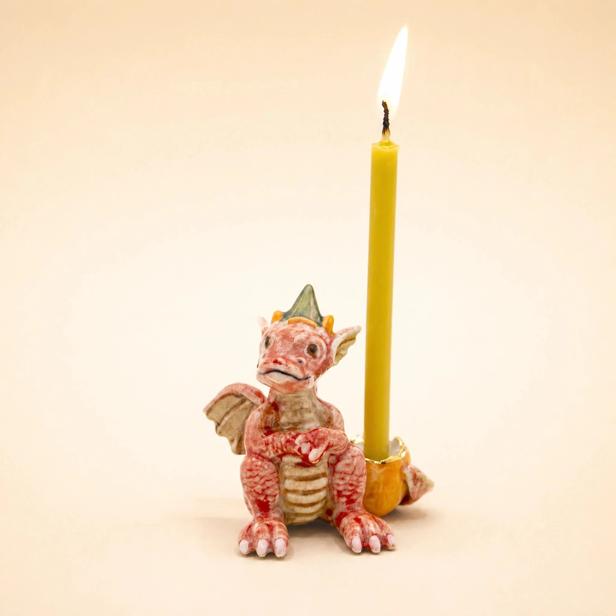 Year of the Dragon Cake Topper | Porcelain Party Animal | Candle Holder | Chinese Zodiac