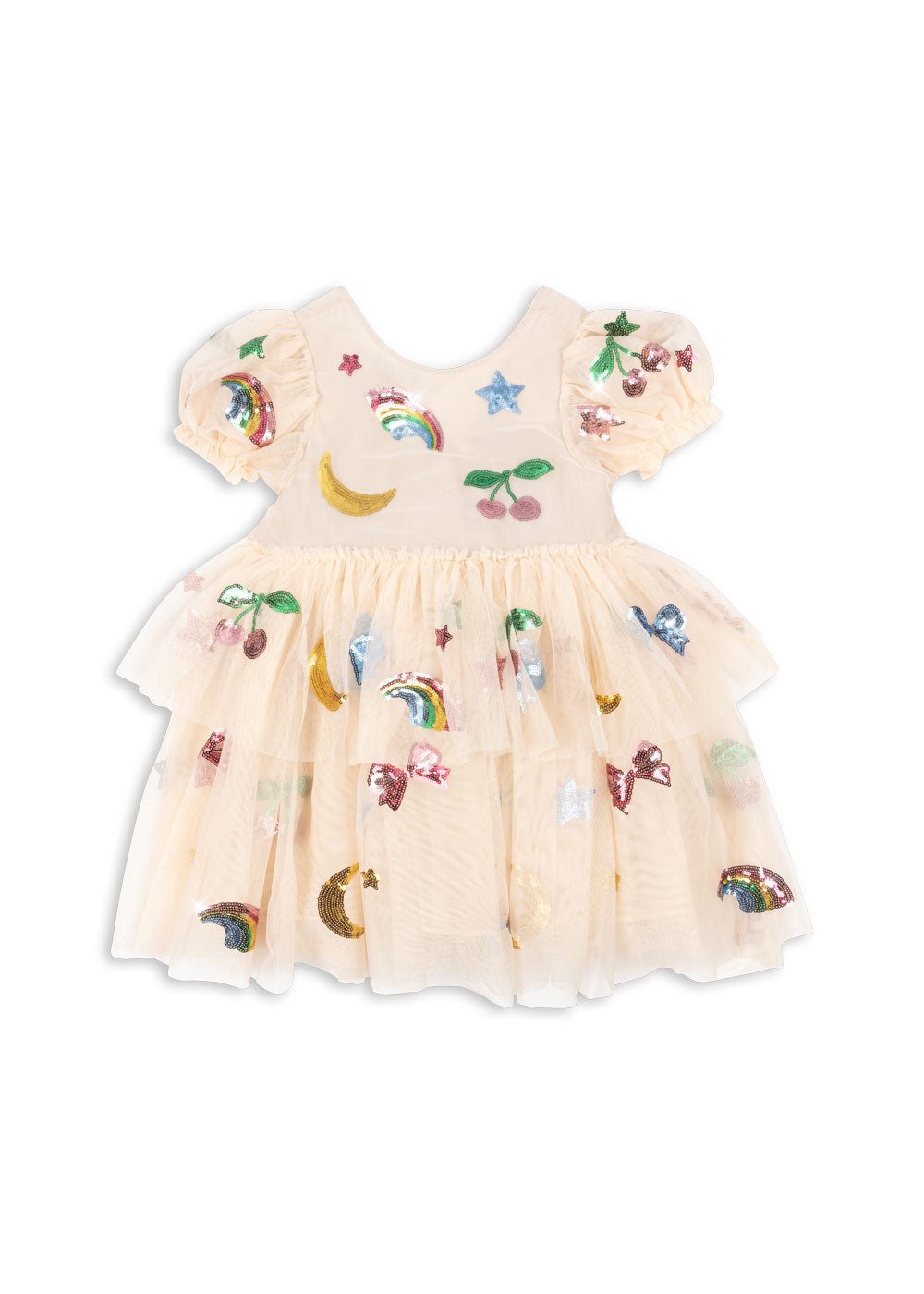 Konges Sløjd YVONNE PUFF DRESS - rainbow twinkle Konges Sløjd New Collection