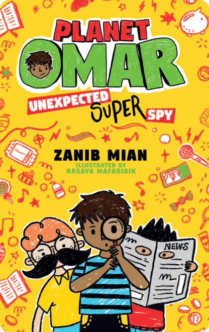 Yoto Planet Omar Collection Card | Funny Audiobooks for Kids