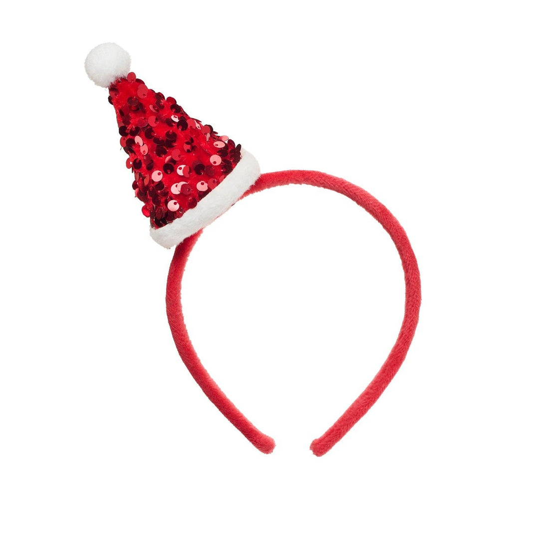 Rockahula - Sequin Velvet Santa Headband