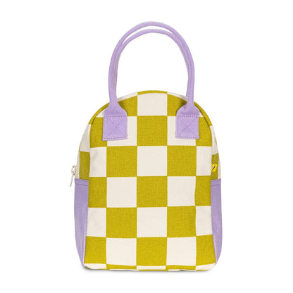 Fluf - Zipper Lunch - Checks Pear