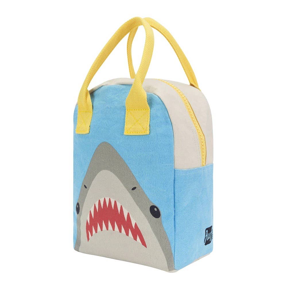 Fluf - Zipper Lunch Bag - Shark
