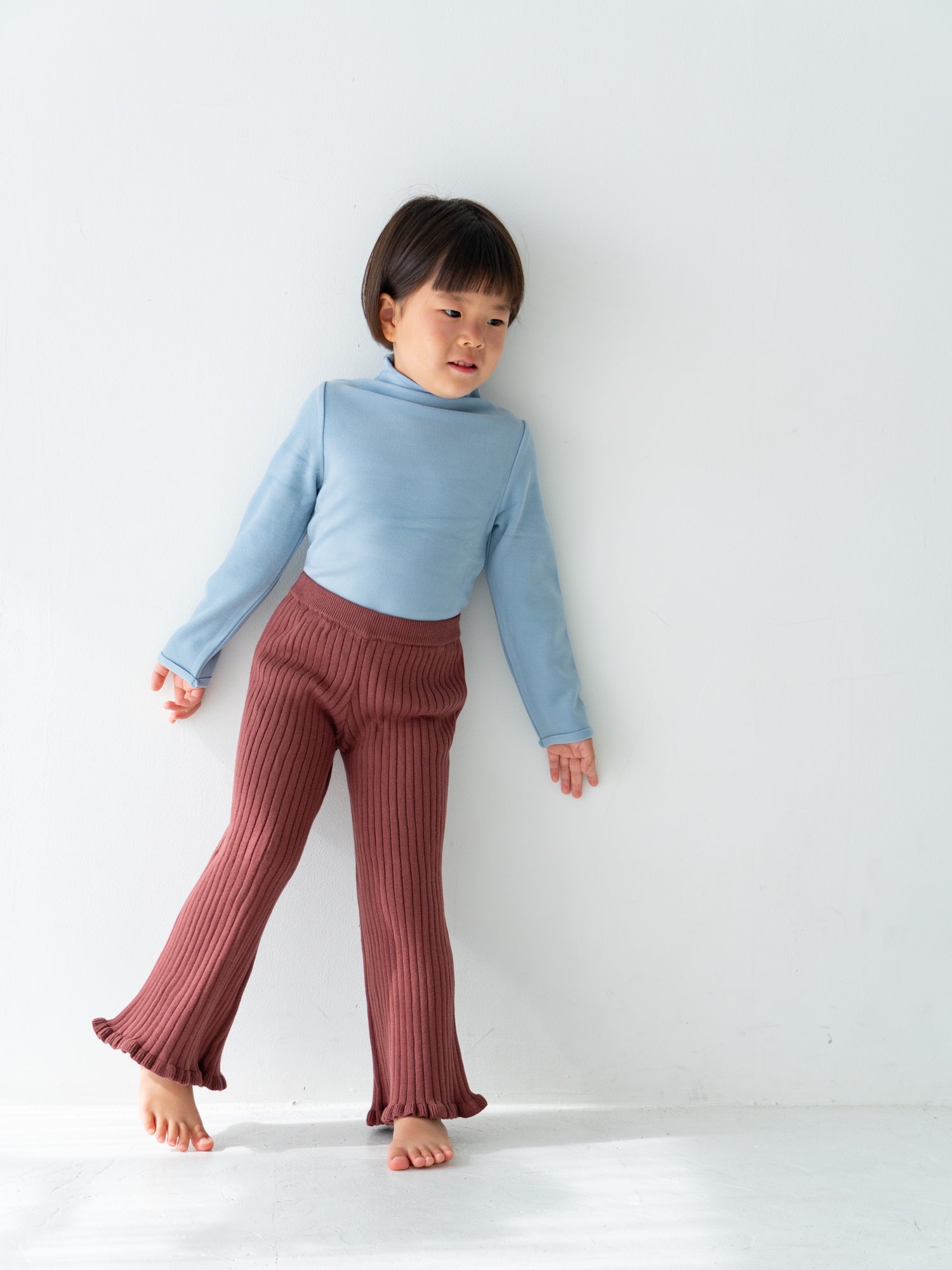 【10％OFF】Fluffy warm high neck Pippi + Lotta