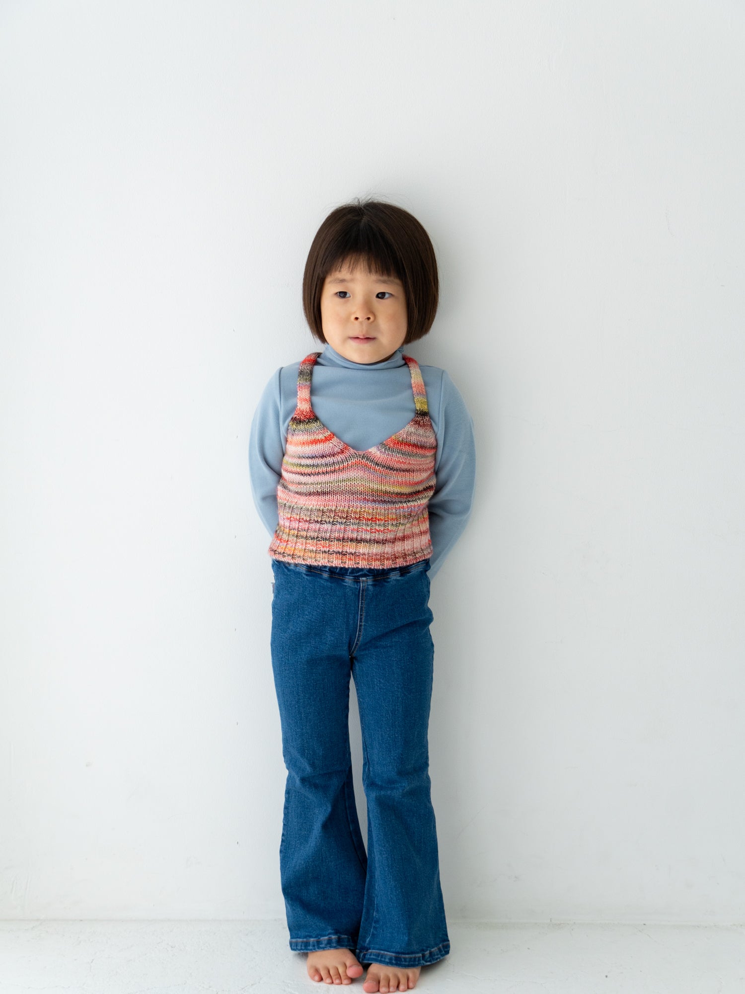 【10％OFF】Fluffy warm high neck Pippi + Lotta