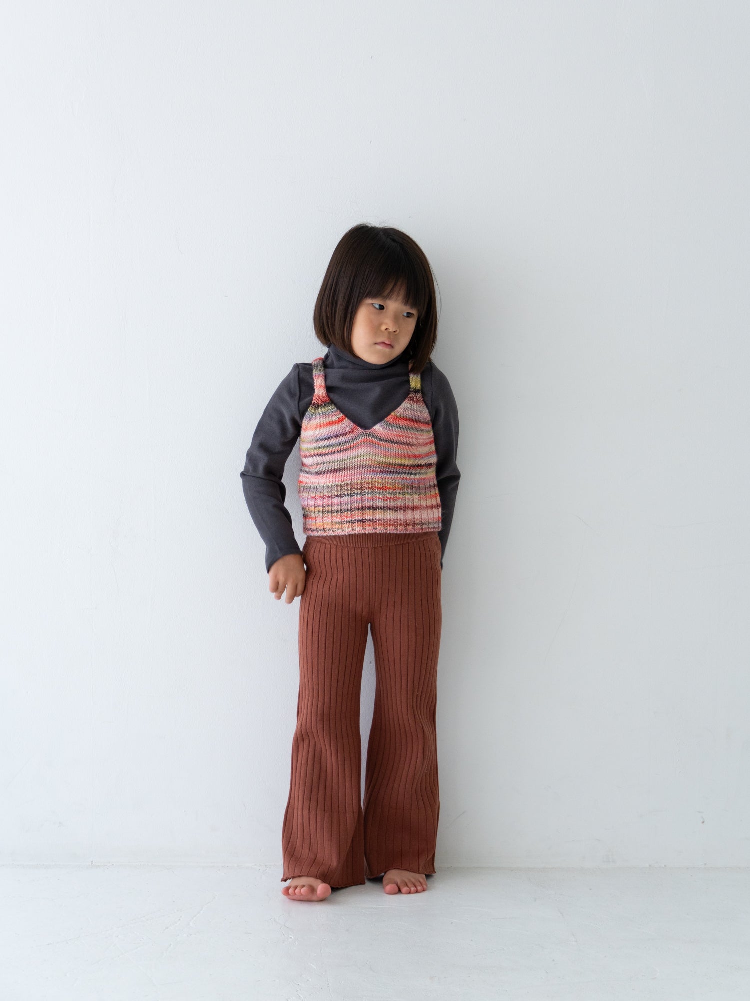 【10％OFF】Fluffy warm high neck Pippi + Lotta