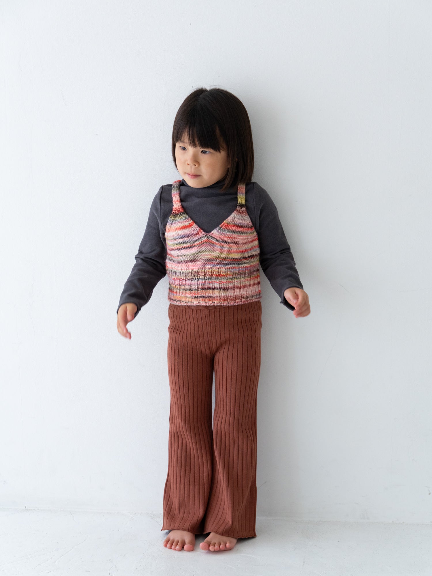 【10％OFF】Fluffy warm high neck Pippi + Lotta
