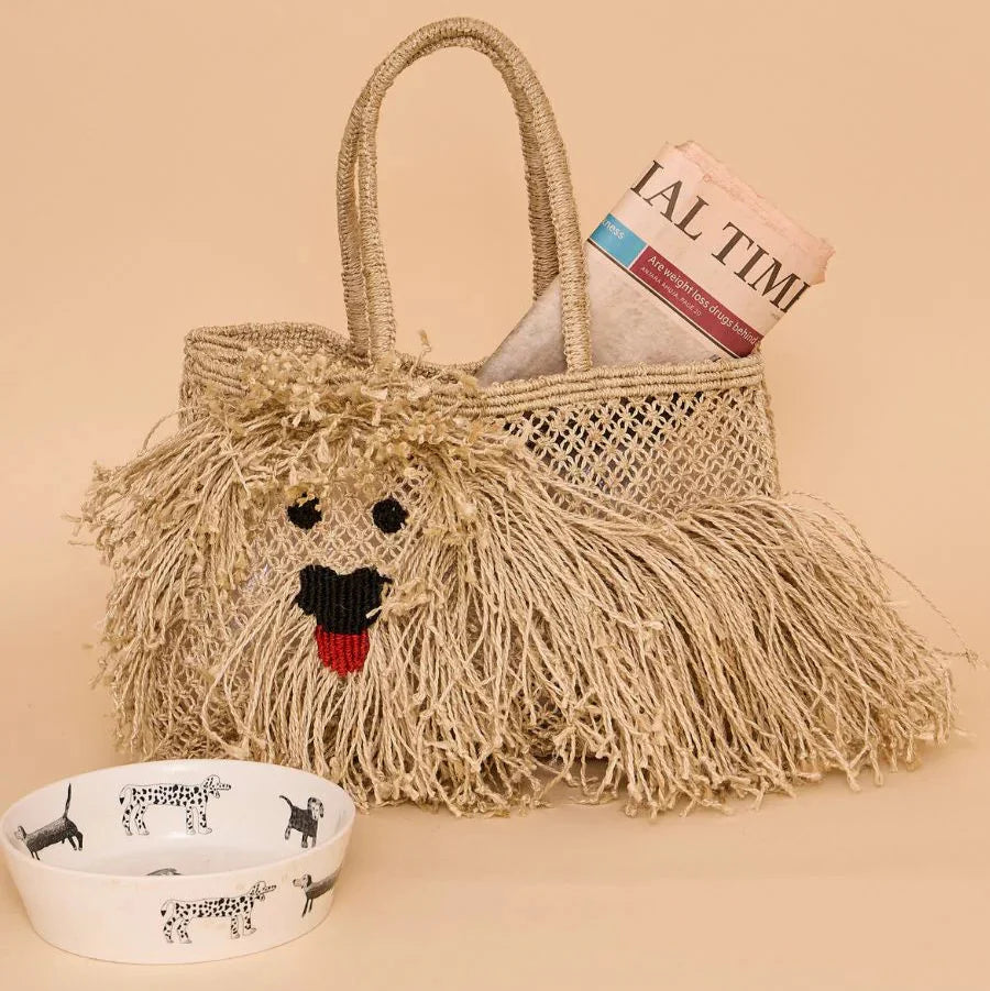 The Jacksons Douglas Small Jute Tote Bag