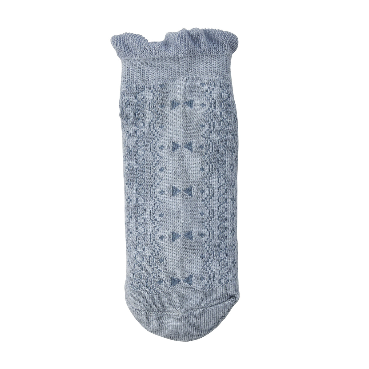 MIKI HOUSE 3 pack Sock set-pink/white stripe