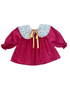 Carlota Suip Carmina red corduroy dress