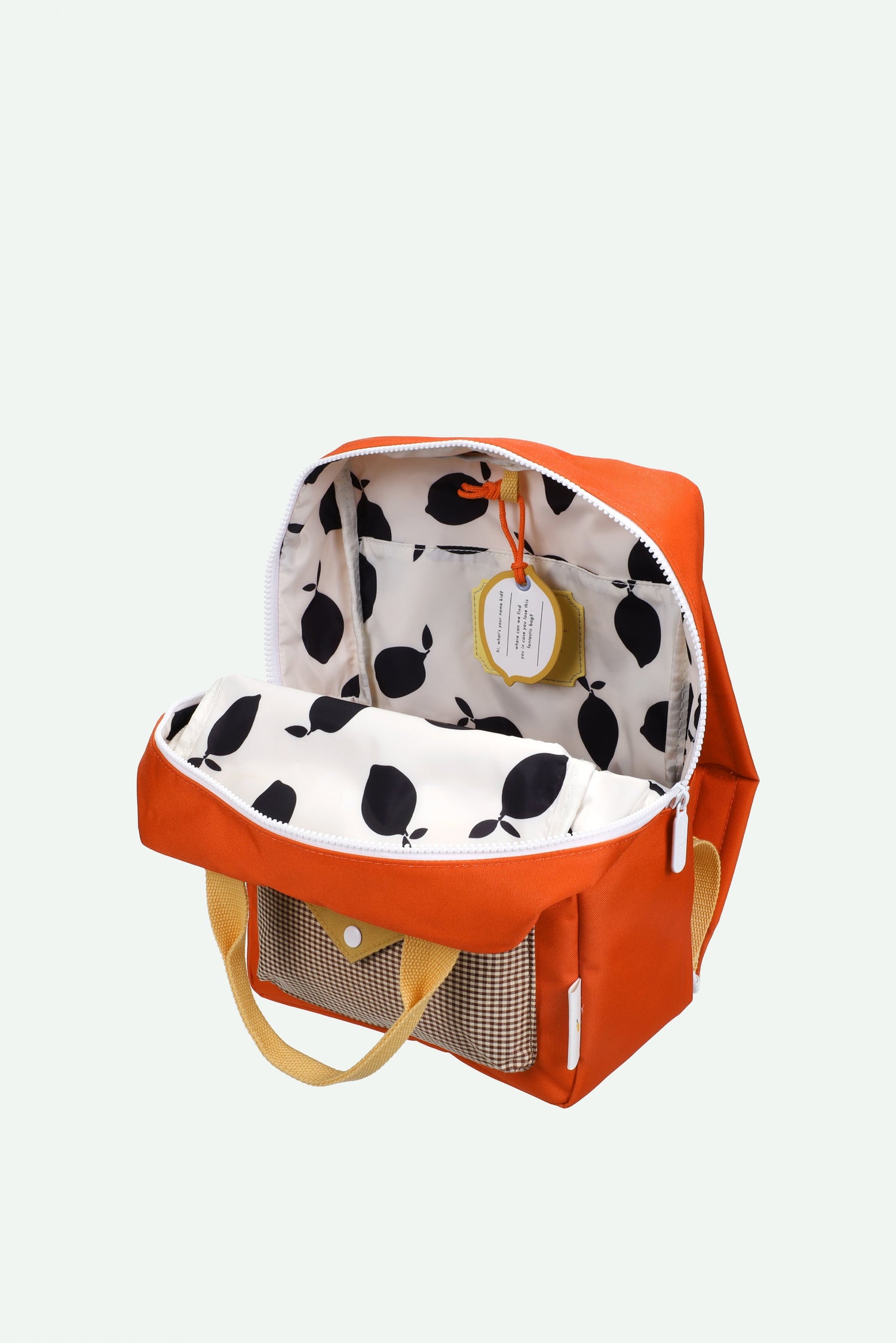 Sticky Lemon Medium Backpack – Envelope Campfire Orange
