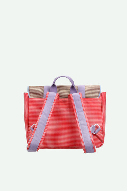 Sticky Lemon School Bag – Lemon Tree Gingham Flower + Rose