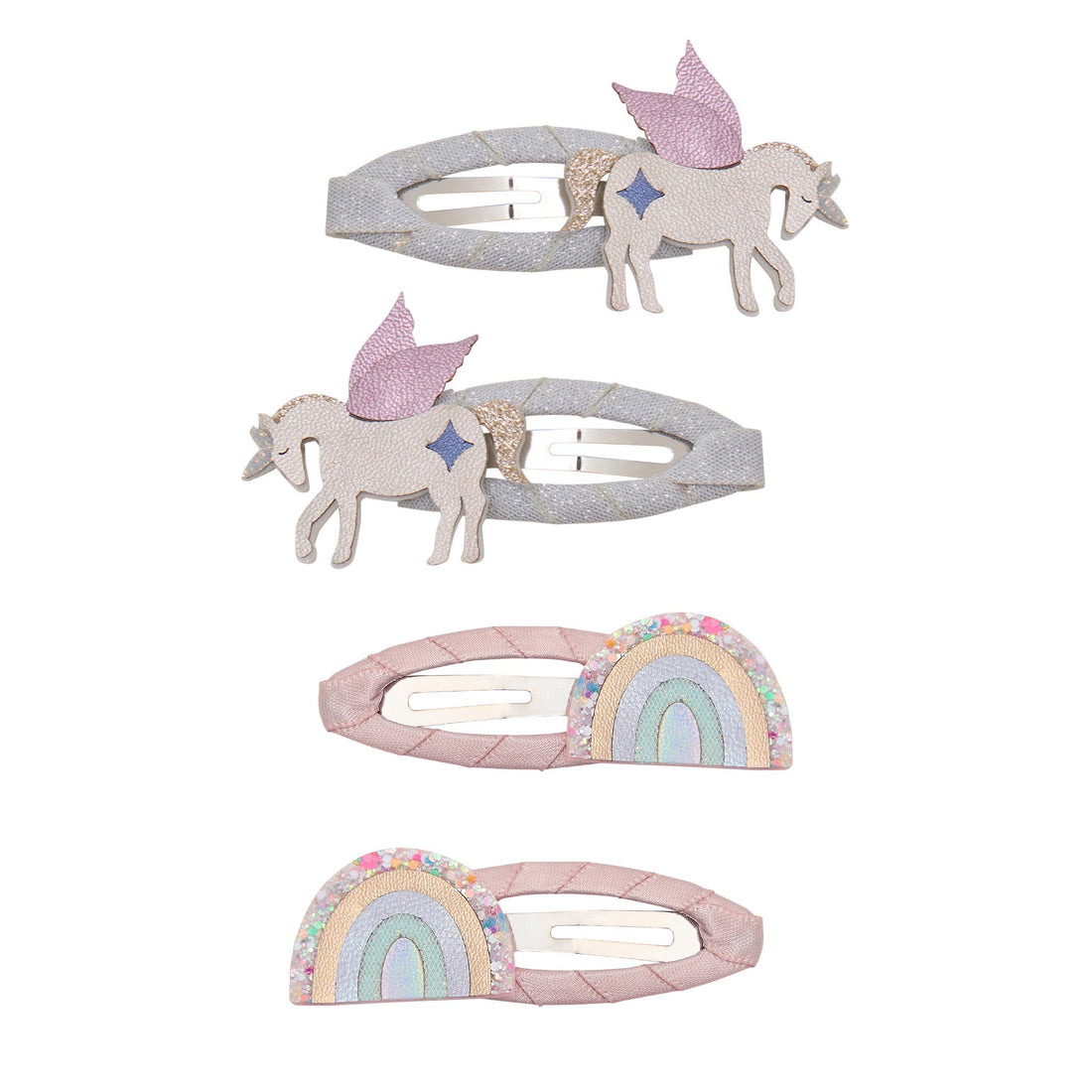 Mimi &amp; Lula Unicorn and rainbow hair clips