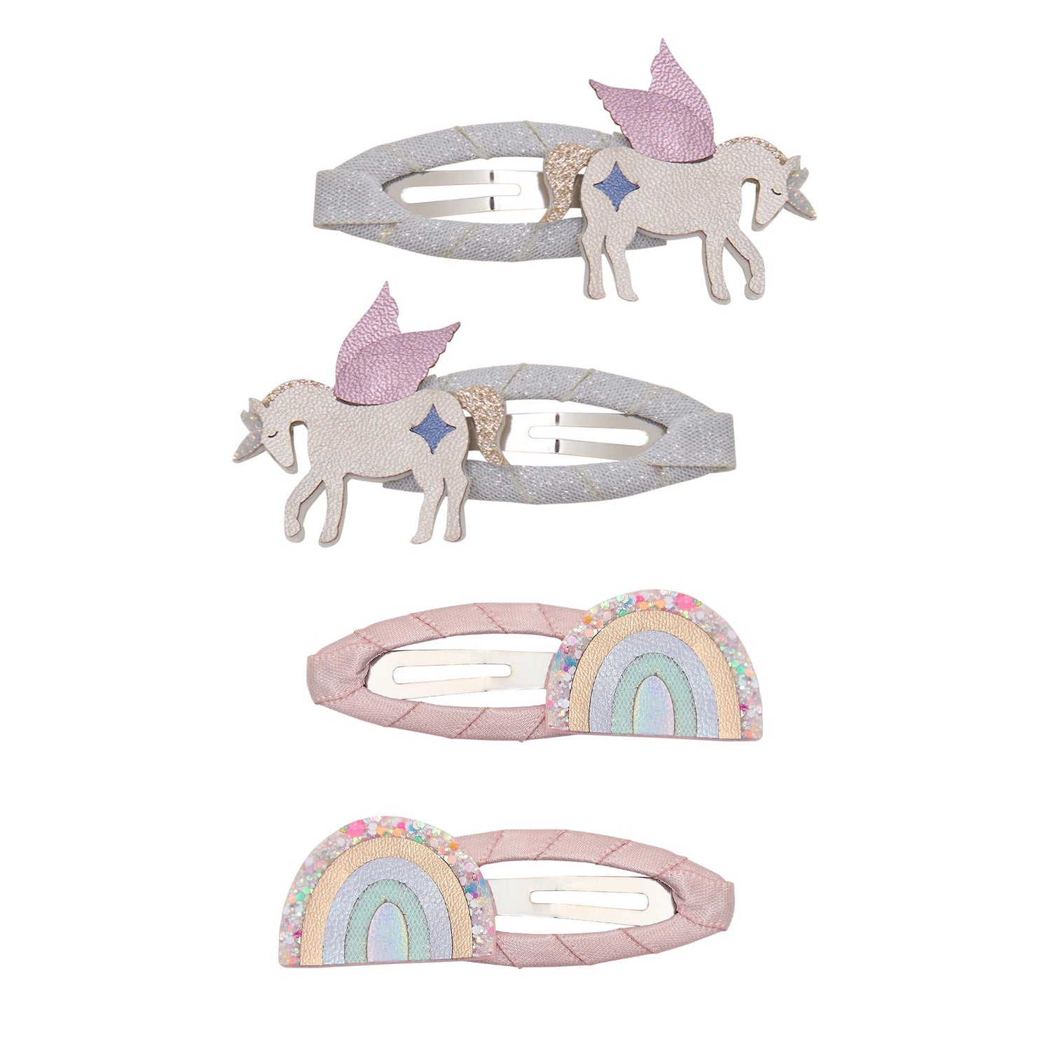 Mimi &amp; Lula Unicorn and rainbow hair clips
