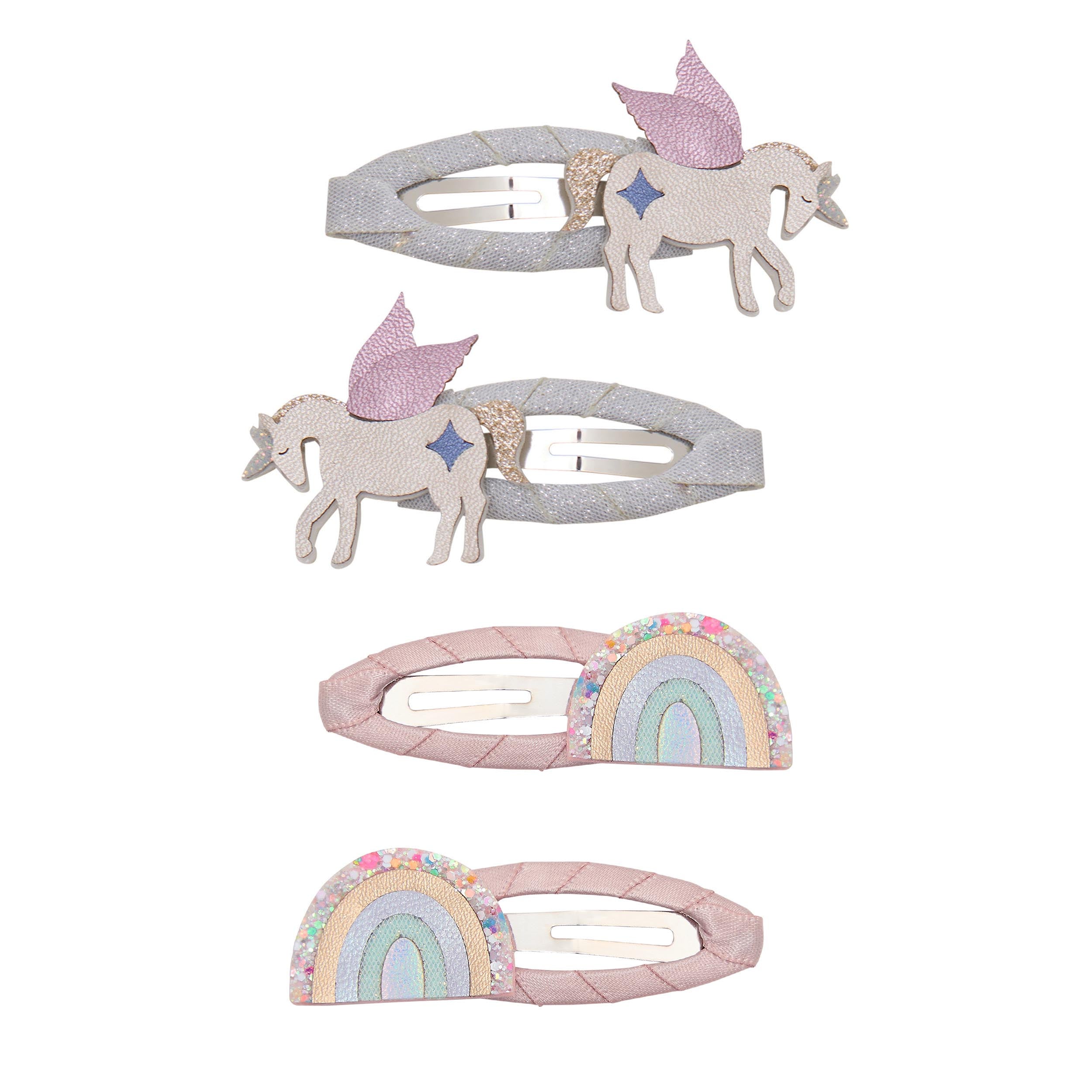 Mimi &amp; Lula Unicorn and rainbow hair clips