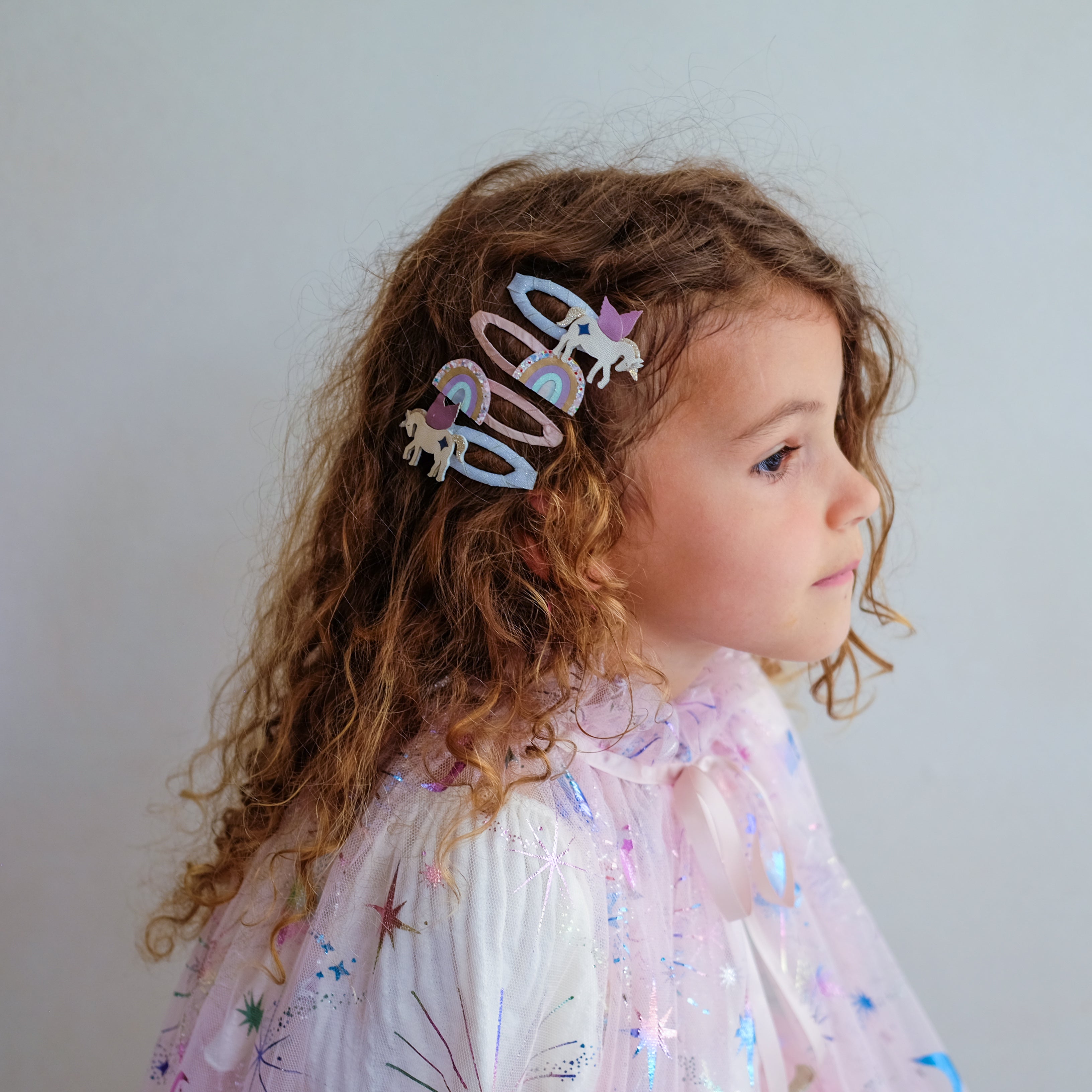 Mimi &amp; Lula Unicorn and rainbow hair clips
