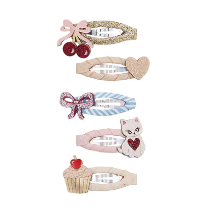 Mimi &amp; Lula Kittybow mini hair clips