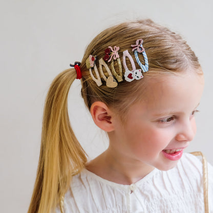 Mimi &amp; Lula Kittybow mini hair clips