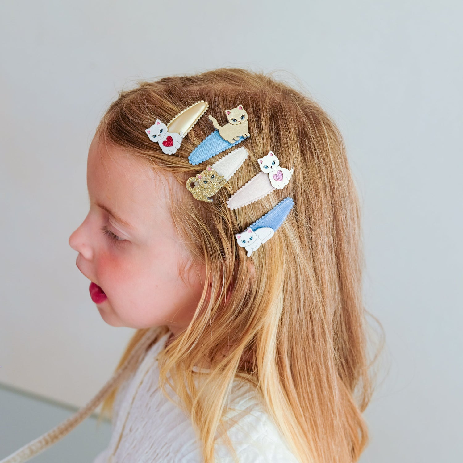 Mimi &amp; Lula Cutey kitten mini hair clips