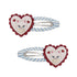 Mimi & Lula Scalloped kitty hair clips