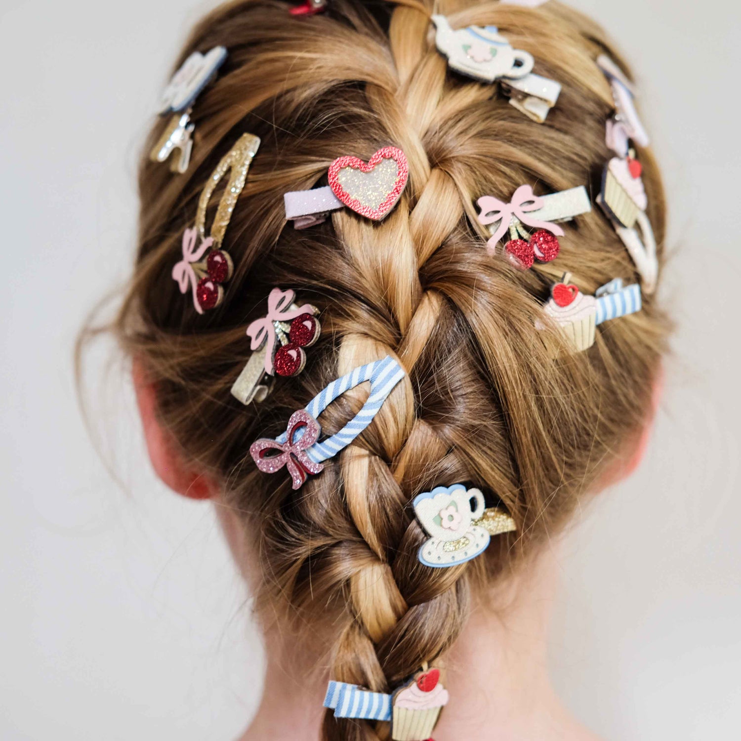 Mimi &amp; Lula Fancy cherries salon hair clips