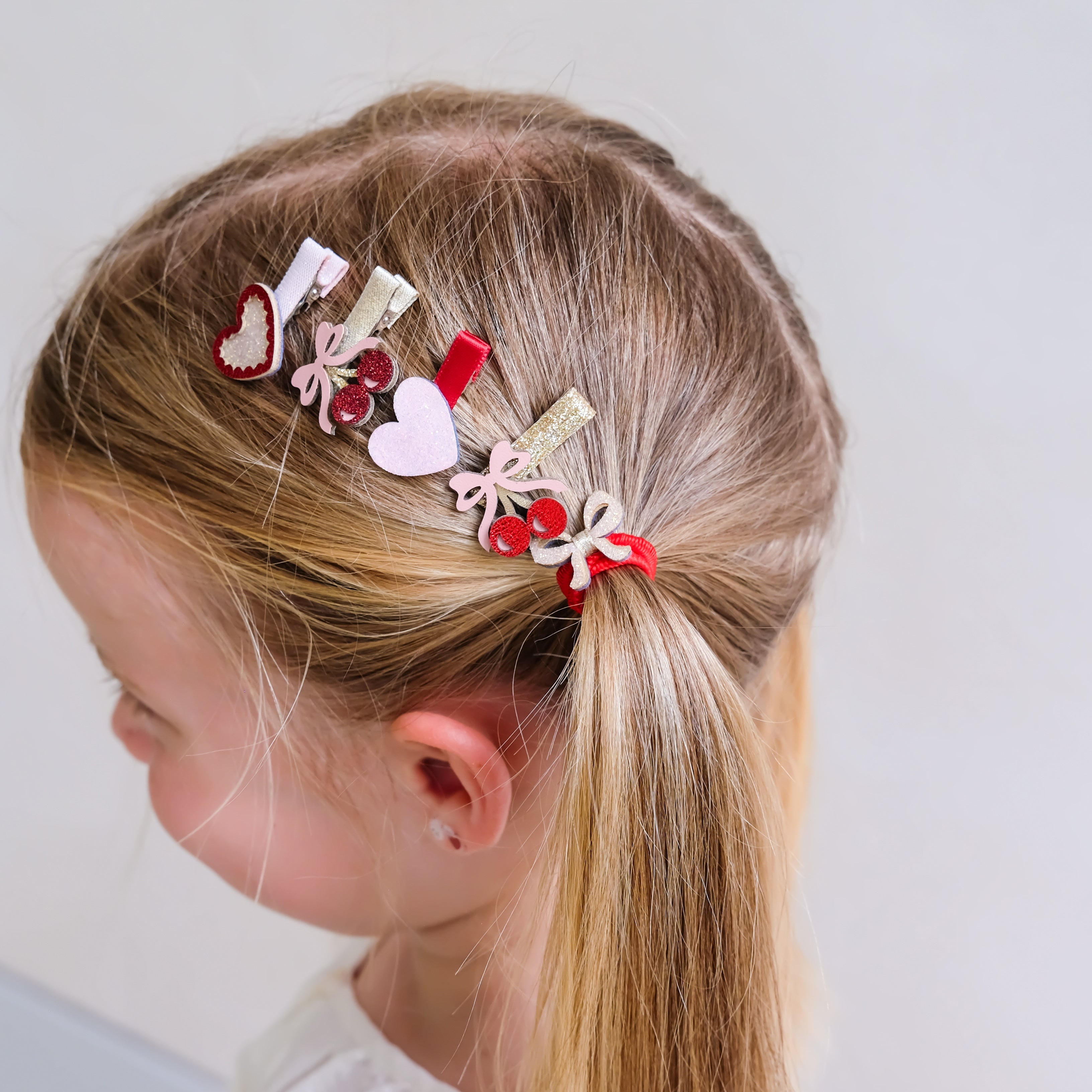 Mimi &amp; Lula Fancy cherries salon hair clips