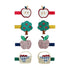 Mimi & Lula Apple harvest salon hair clips