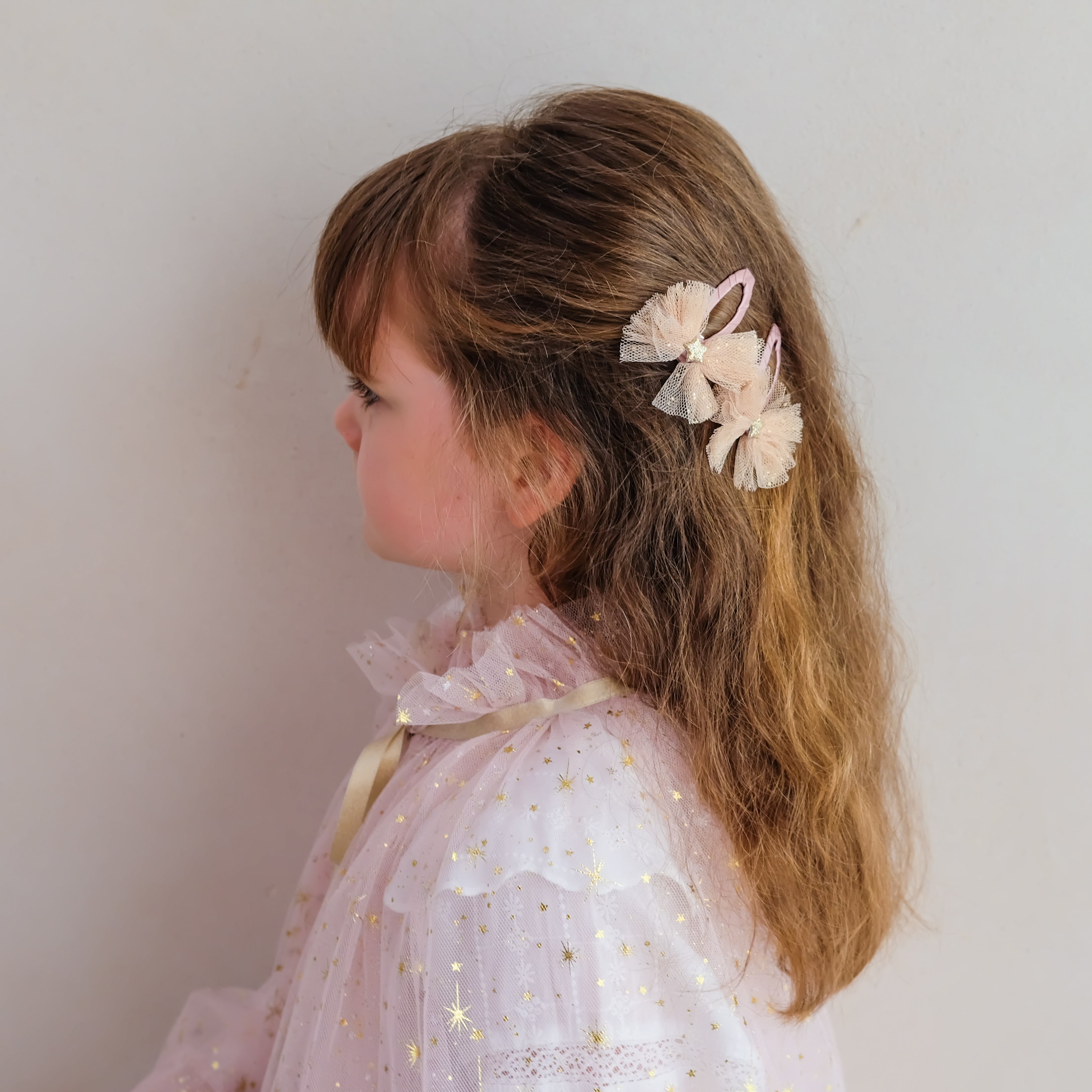 Mimi &amp; Lula Large tutu bow hair clips