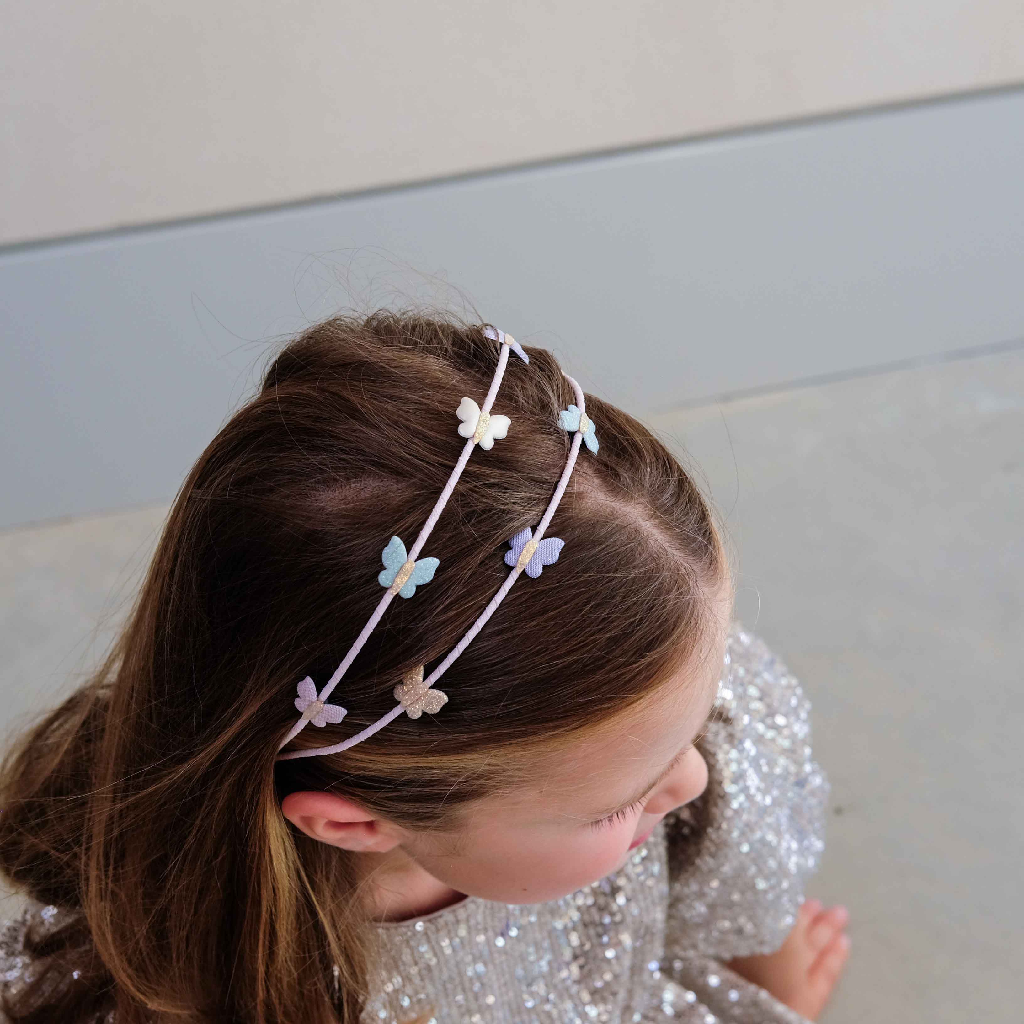 Mimi &amp; Lula Bella butterfly double headband