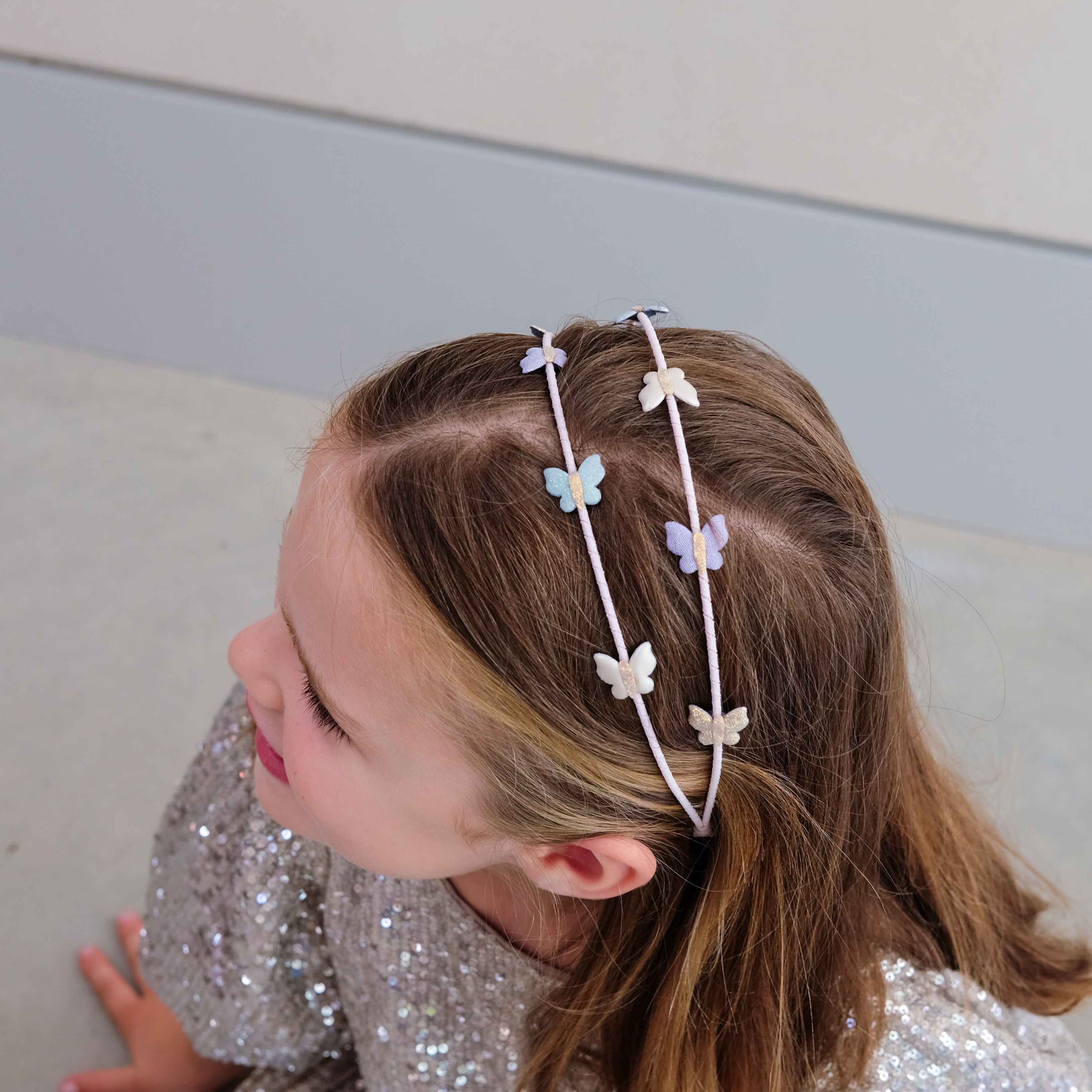 Mimi &amp; Lula Bella butterfly double headband