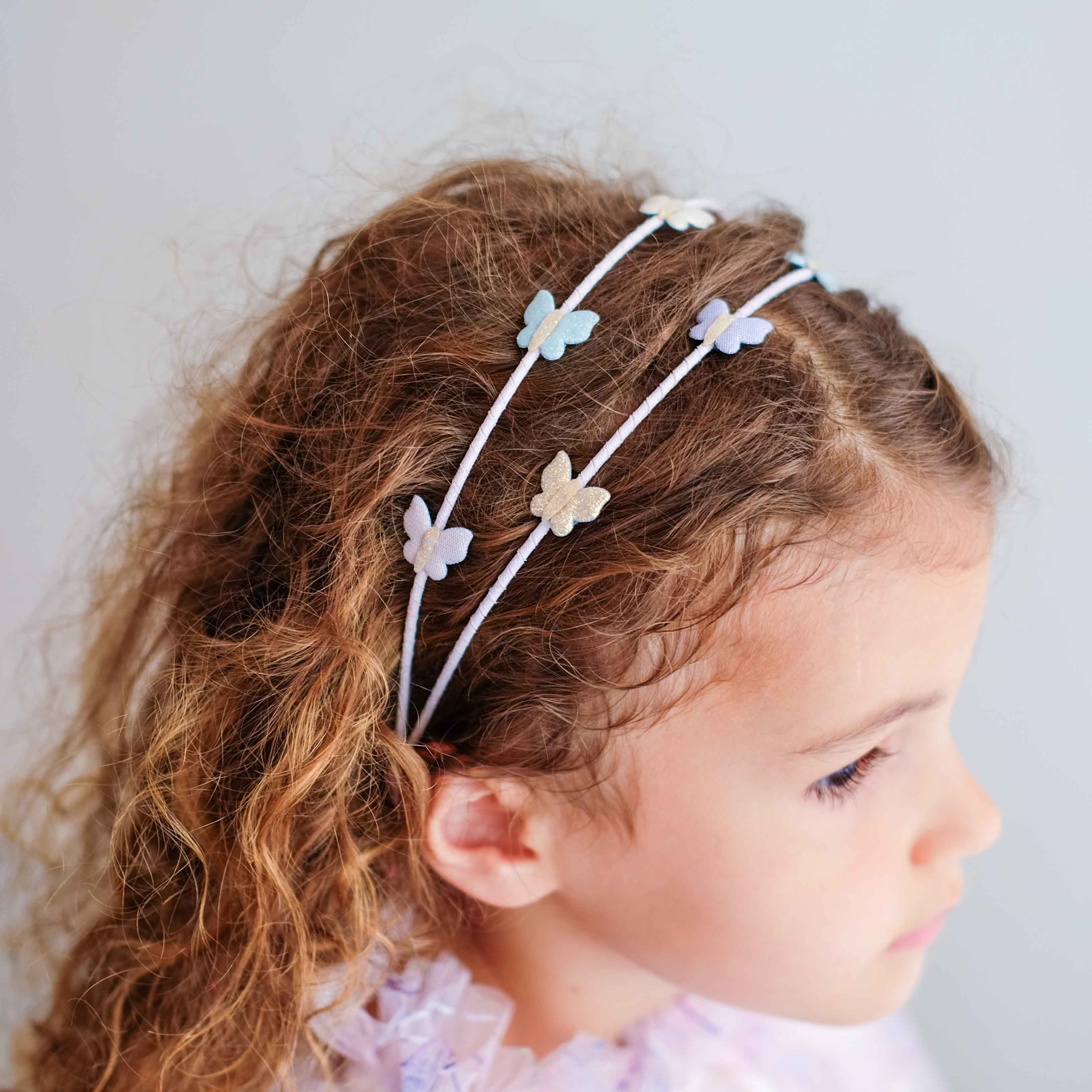 Mimi &amp; Lula Bella butterfly double headband