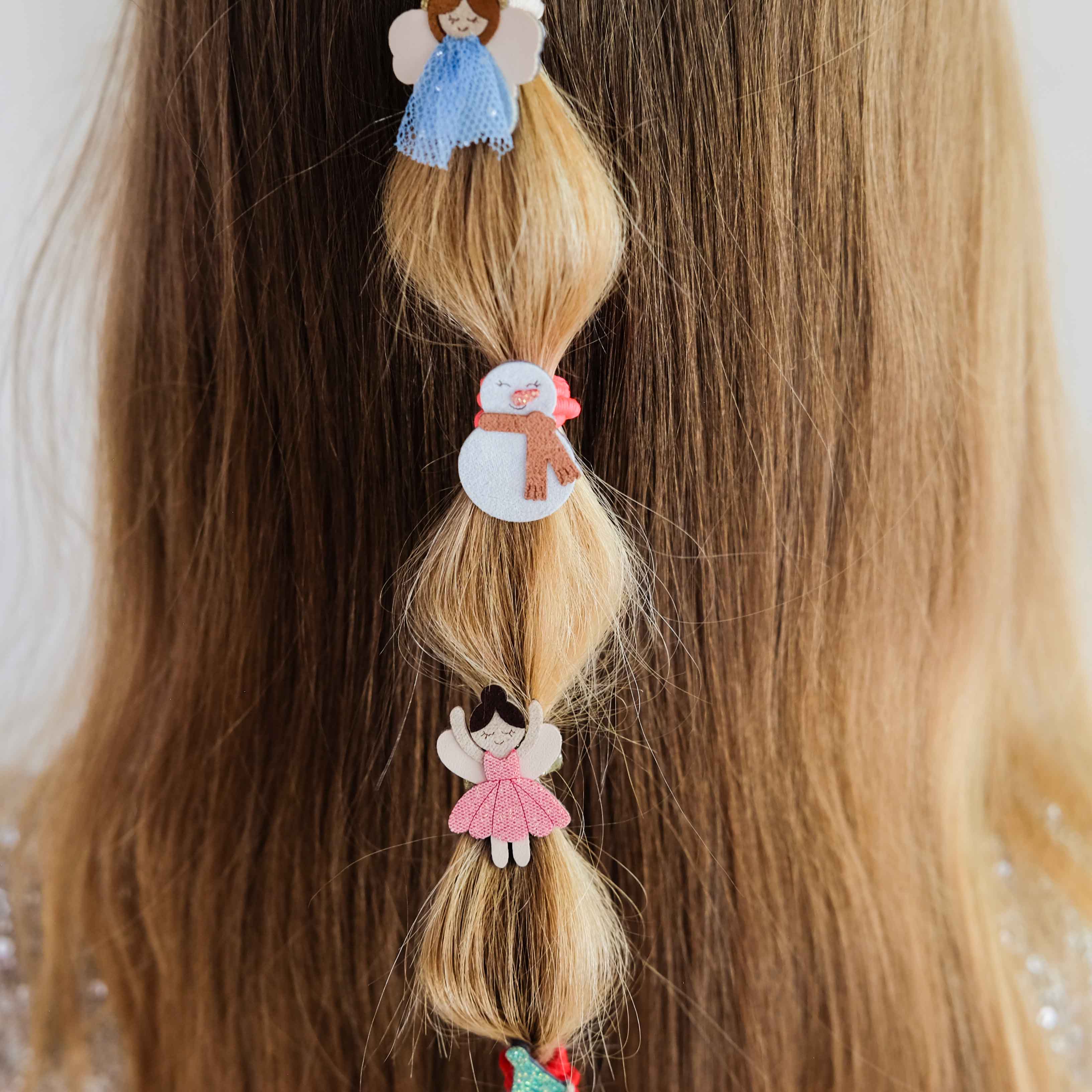 Mimi &amp; Lula Christmas character mini hair ties