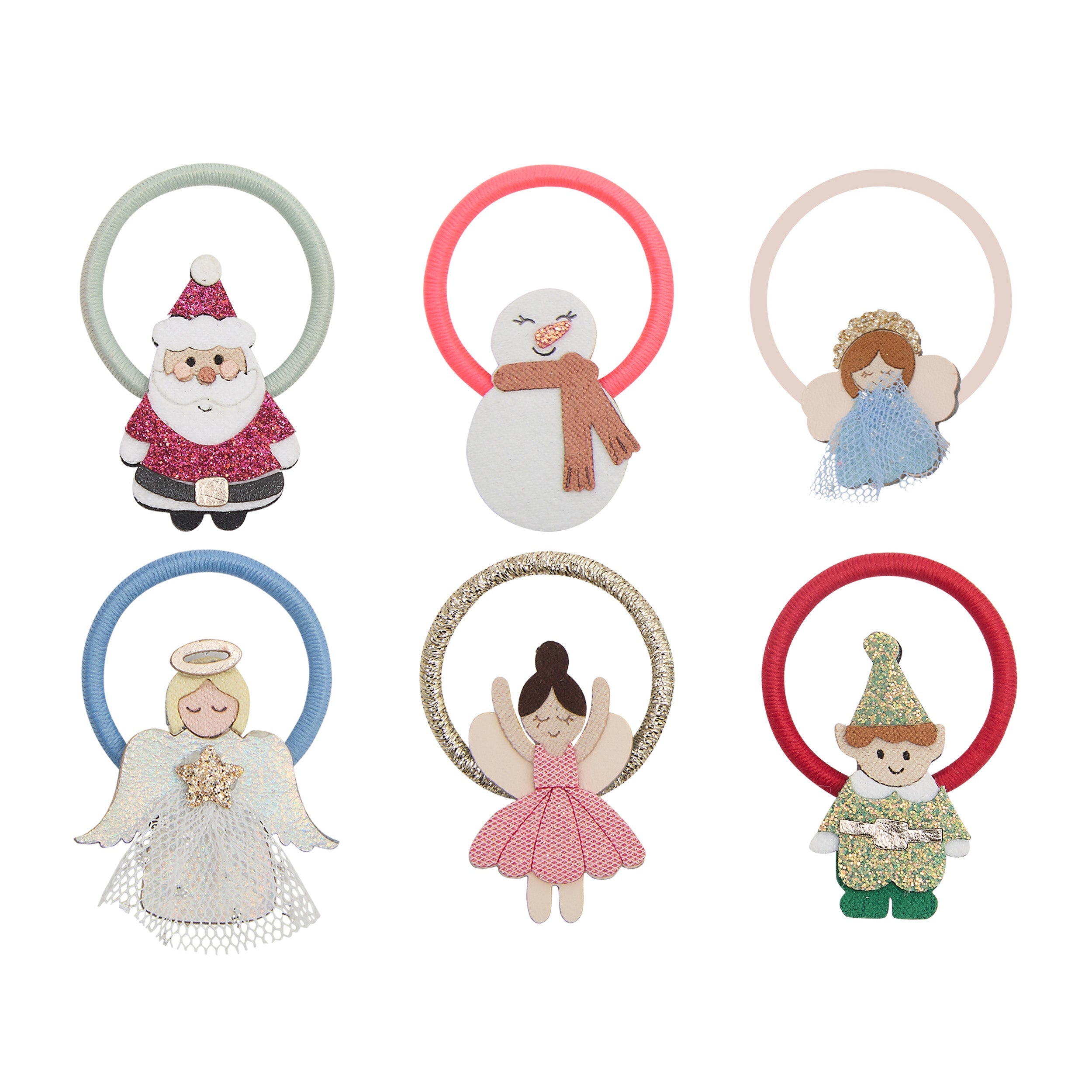 Mimi &amp; Lula cute Christmas character mini hair ties