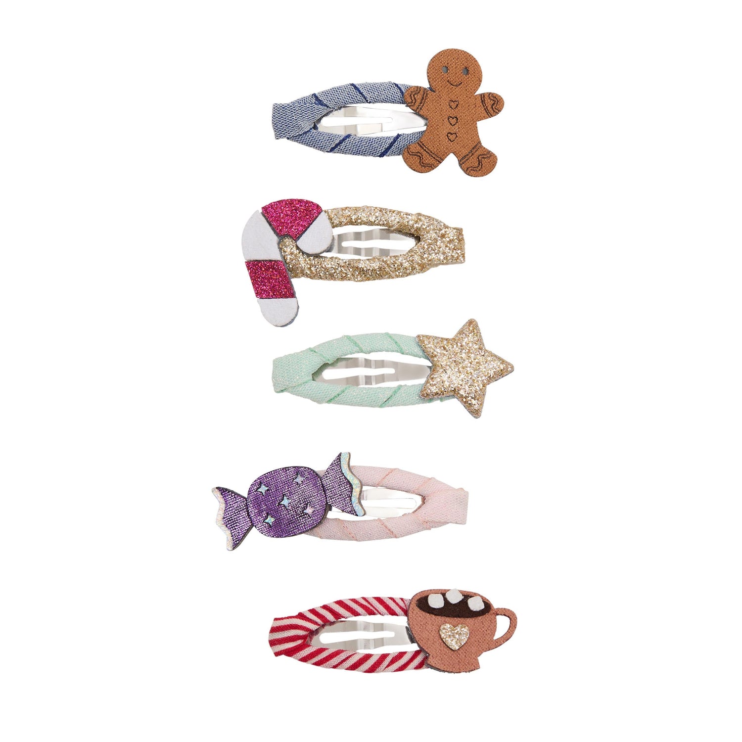 Mimi &amp; Lula cosy Christmas food mini hair clips