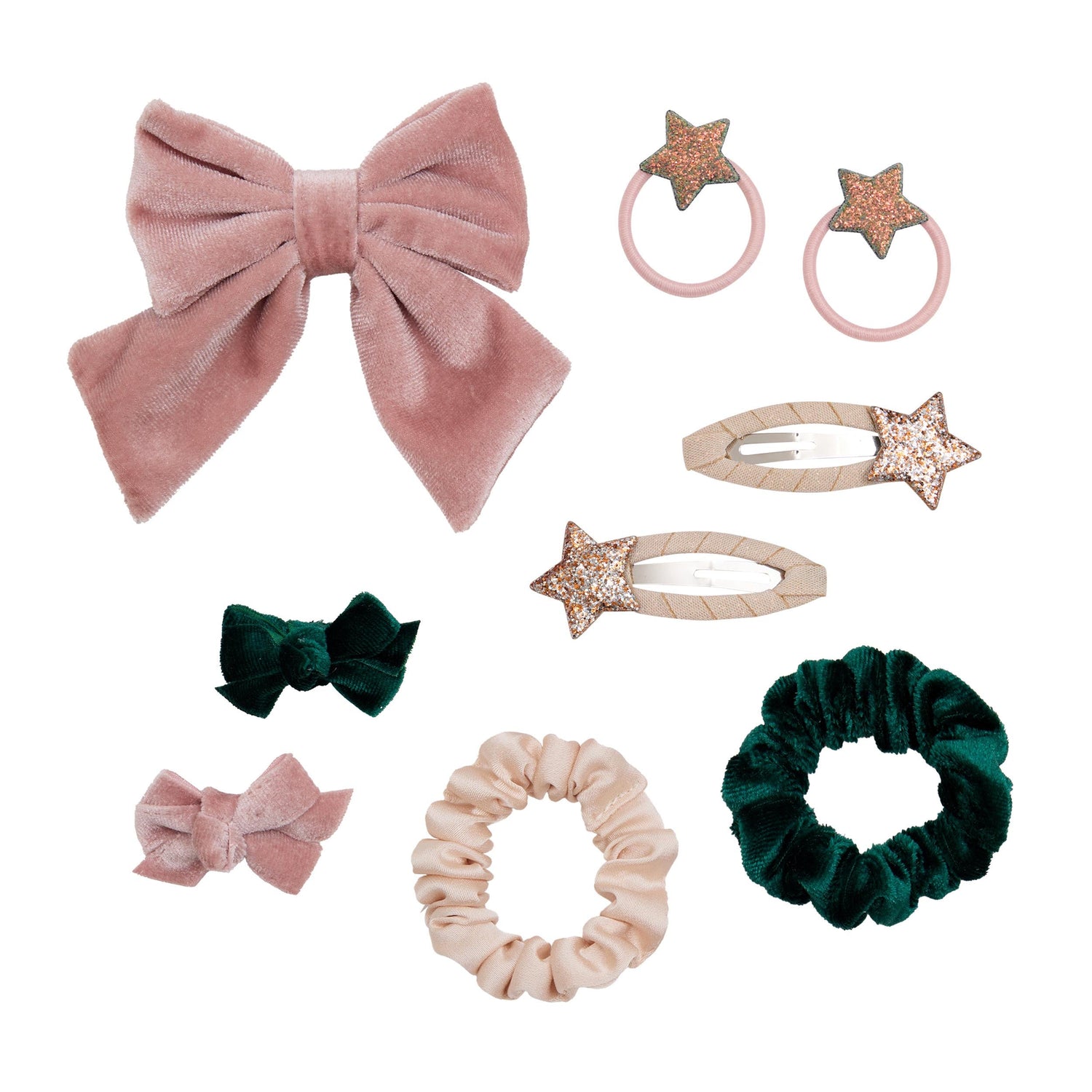 Hair accessories inside Mimi &amp; Lula Christmas tree bauble