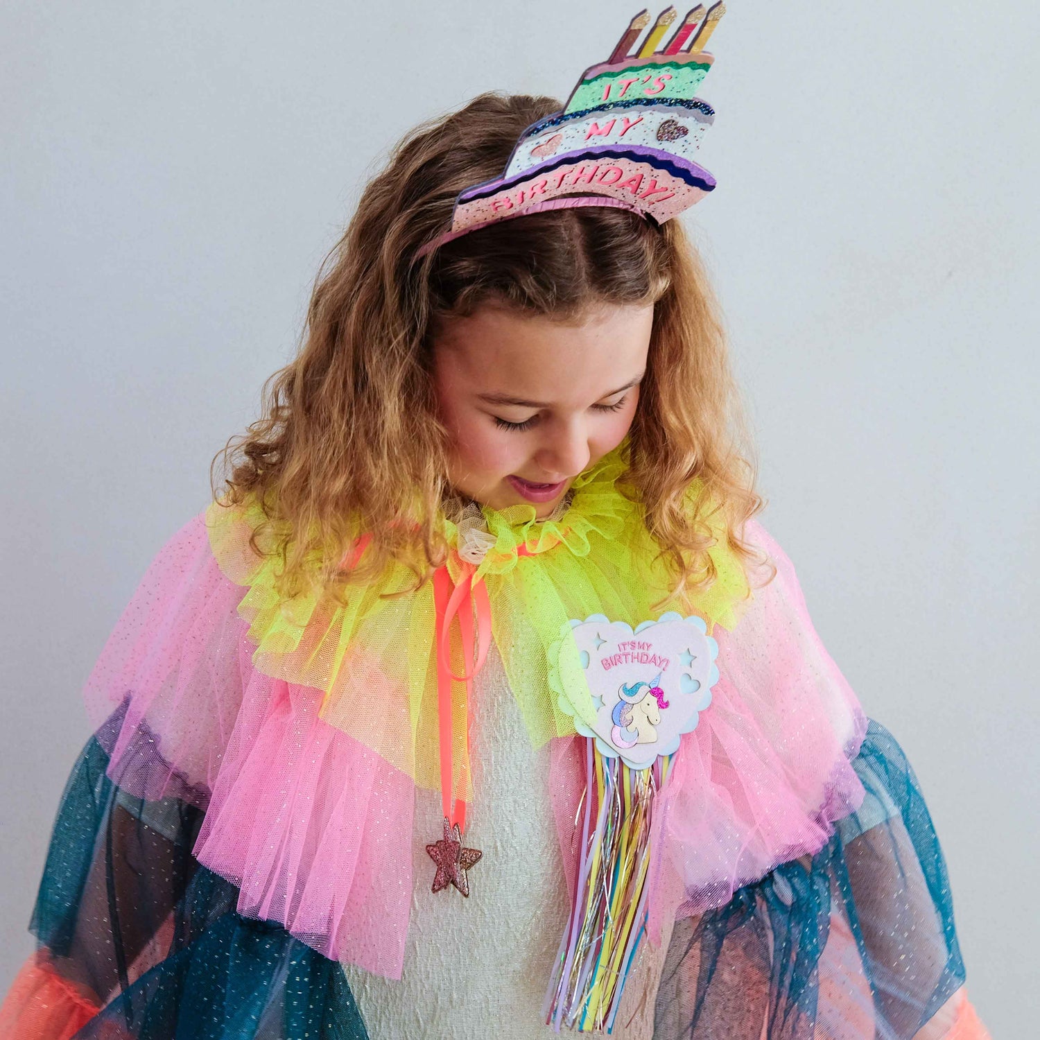 Mimi &amp; Lula Magical unicorn birthday badge