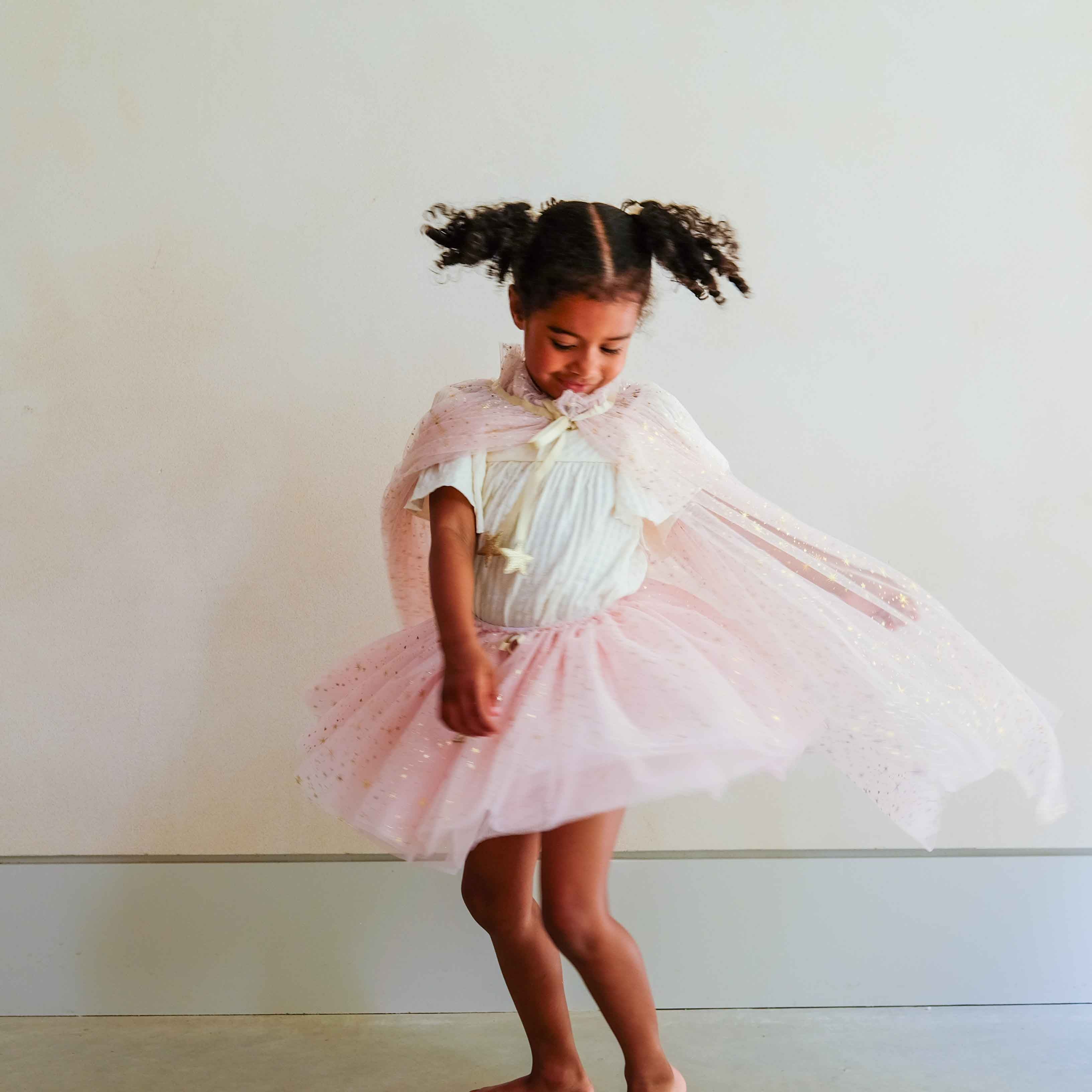 Mimi &amp; Lula Princess starry tulle cape