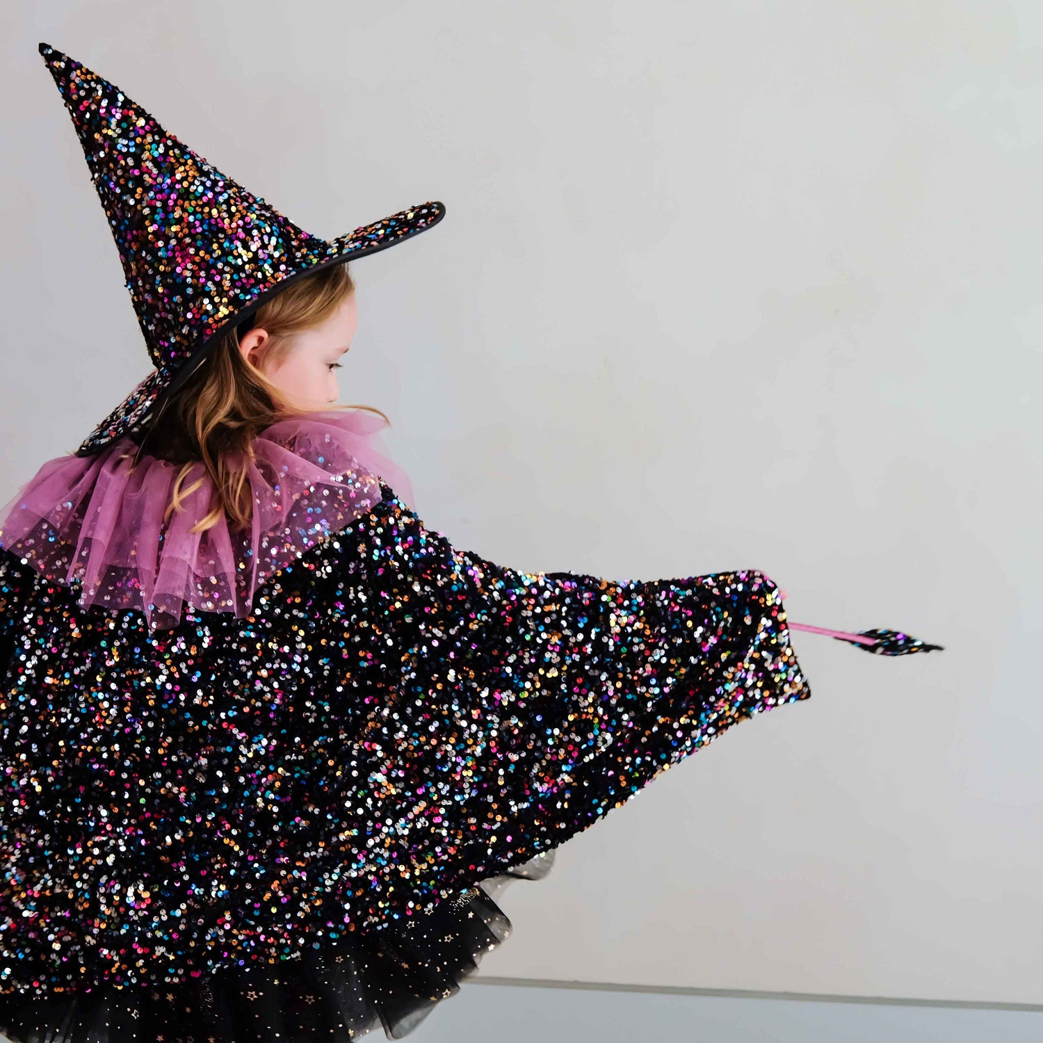 Mimi &amp; Lula Dazzle sequin witch hat