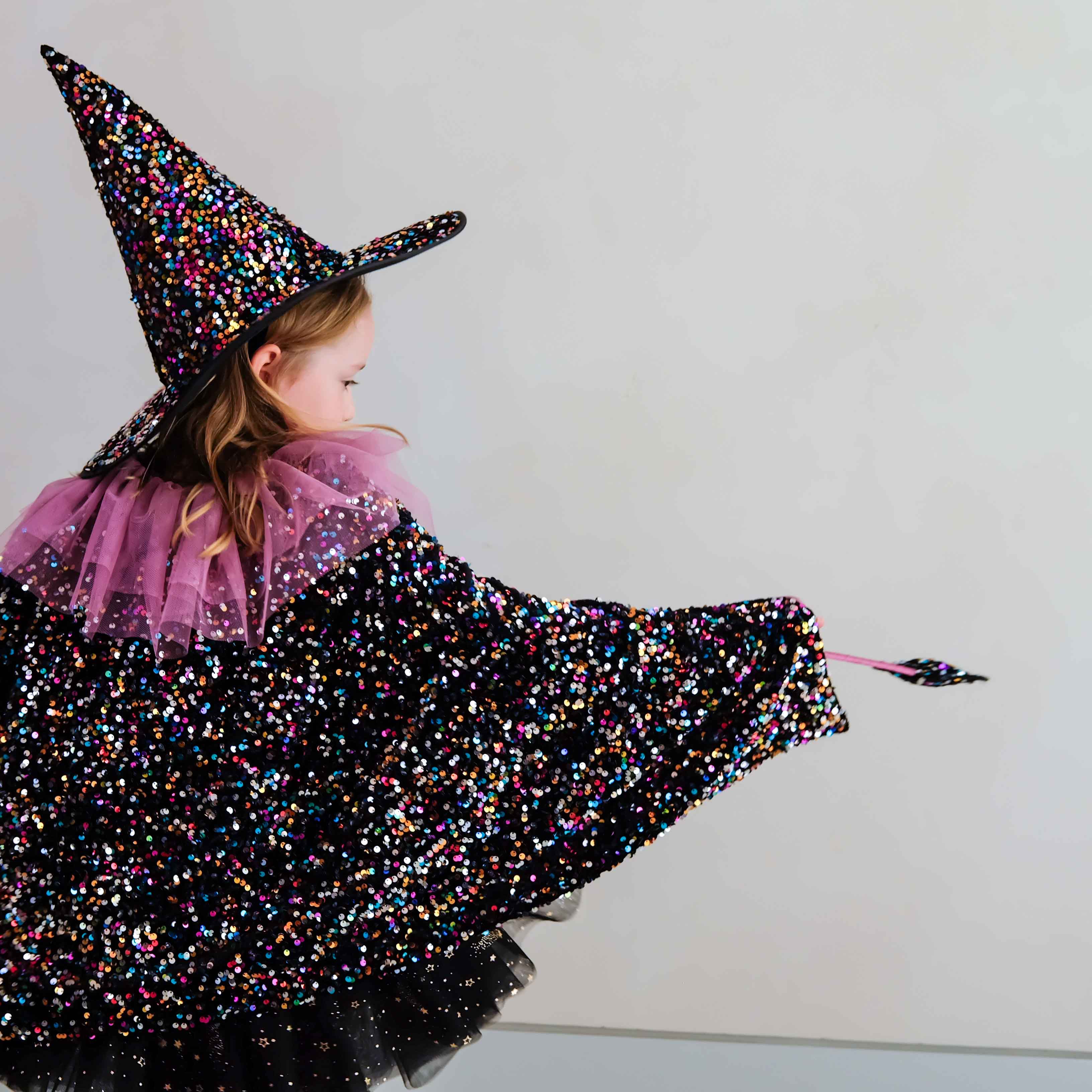 Mimi &amp; Lula Dazzle sequin witch hat