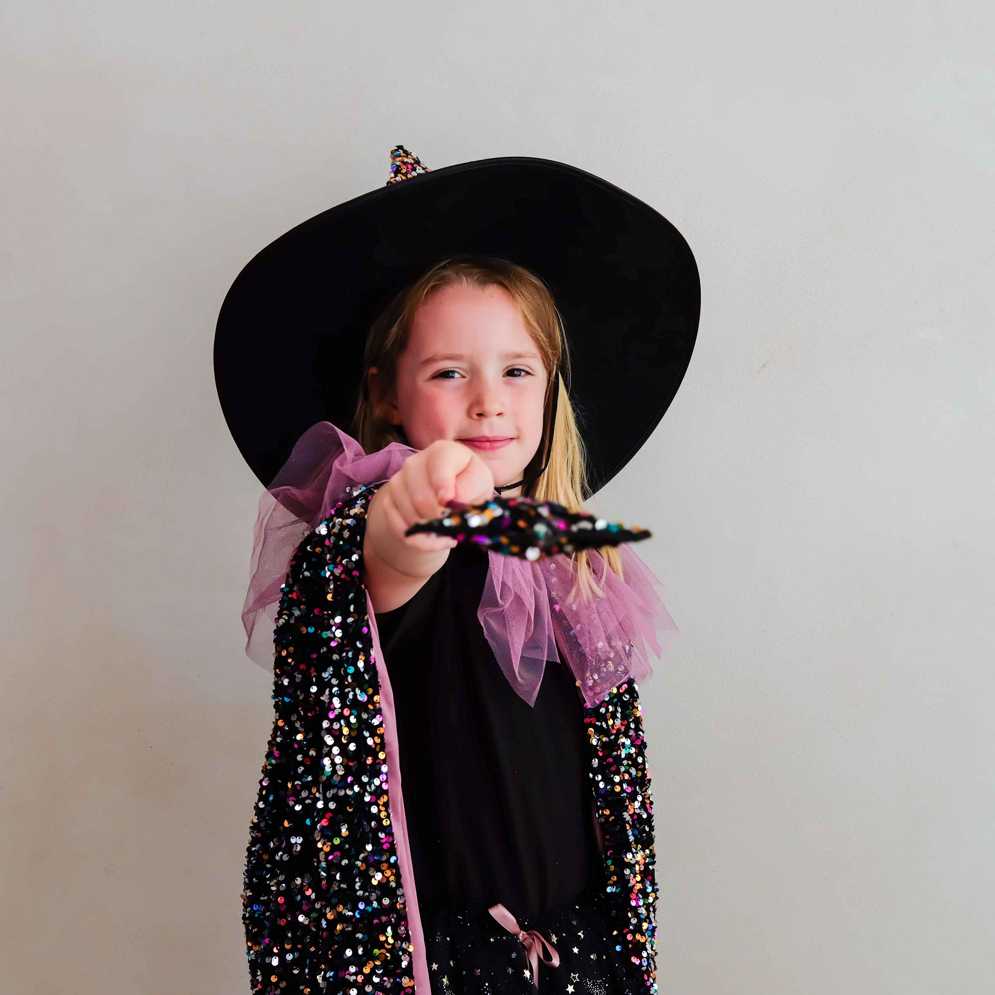 Mimi &amp; Lula Dazzle sequin witch hat