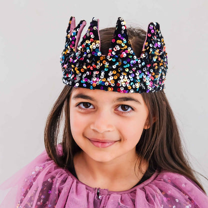 Mimi &amp; Lula Dazzle sequin crown
