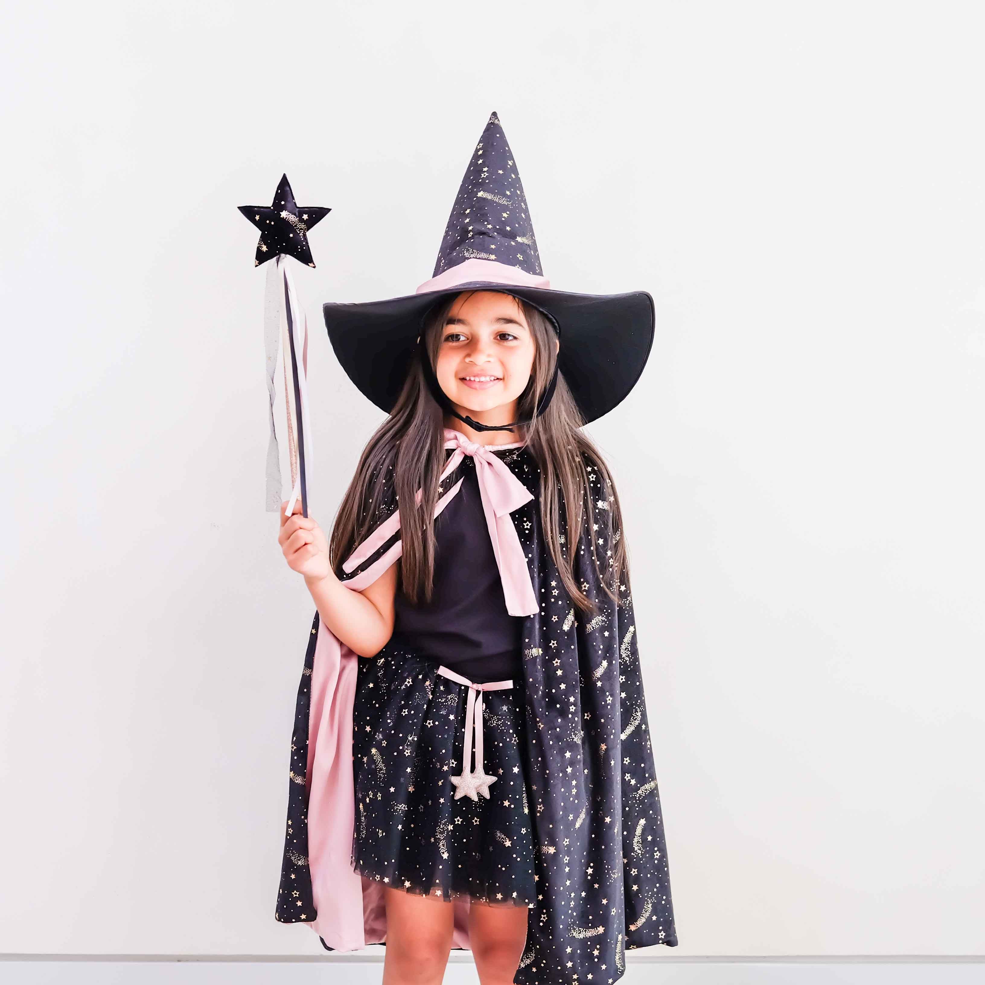 Mimi &amp; Lula Ethel velvet witch cape