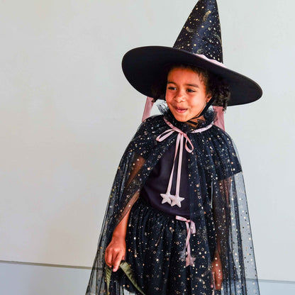 Mimi &amp; Lula Ethel tulle witch cape