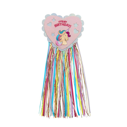 Mimi &amp; Lula Magical unicorn birthday badge