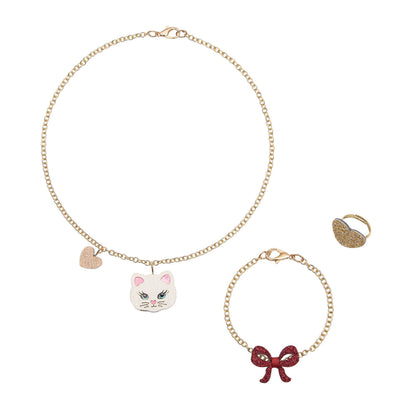 Mimi &amp; Lula Kittybow jewellery set - product view