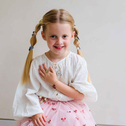 Mimi &amp; Lula Kittybow jewellery set - detail 1