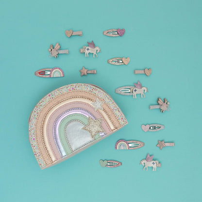 Mimi &amp; Lula Unicorn and rainbow hair clips