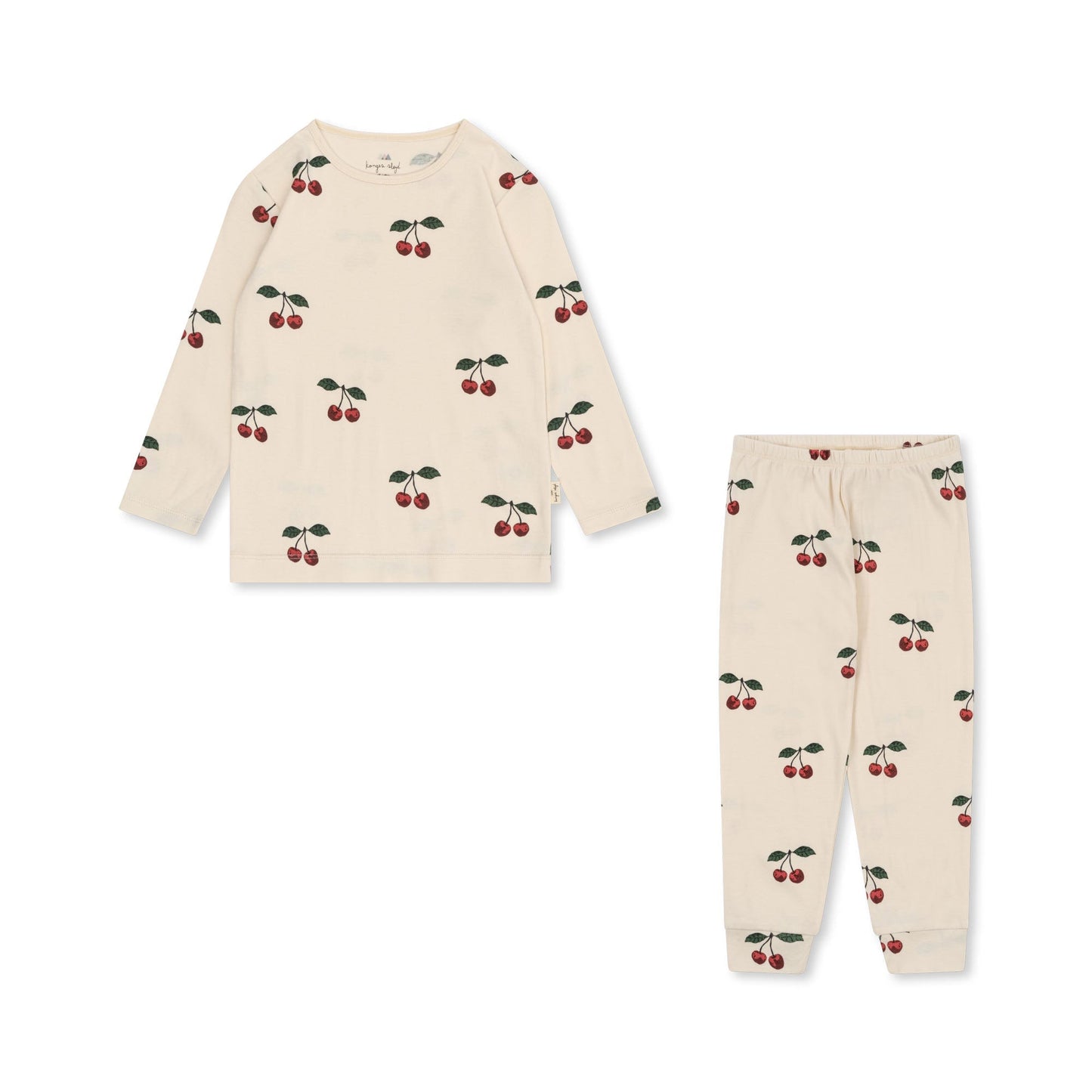 2 - Piece Sleepy Pyjama Gots - Ma Grande Cerise Konges Sløjd - enjoykidsus