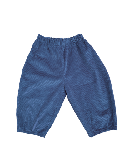 Carlota Suip Nutcracker Pants in Midnight Waltz blue corduroy